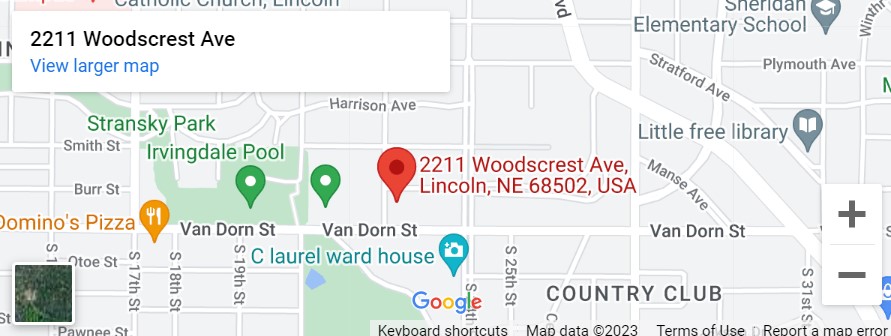 A map of the location of an address.